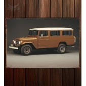 Металлическая табличка Toyota Land Cruiser 47 Hard Тop (HJ47)